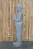  Product image 3 of the product “Standing Buddha made of Riverstone, position Namaskara , H. 118cm. ”